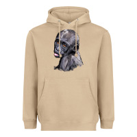 Baby Gorilla Head Heavyweight Hoodie | Teevron