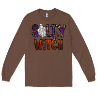Chestnut Salty Witch Long Sleeve Tee - CowhideDigitalArt