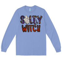 Colony Blue Salty Witch Long Sleeve Tee - CowhideDigitalArt
