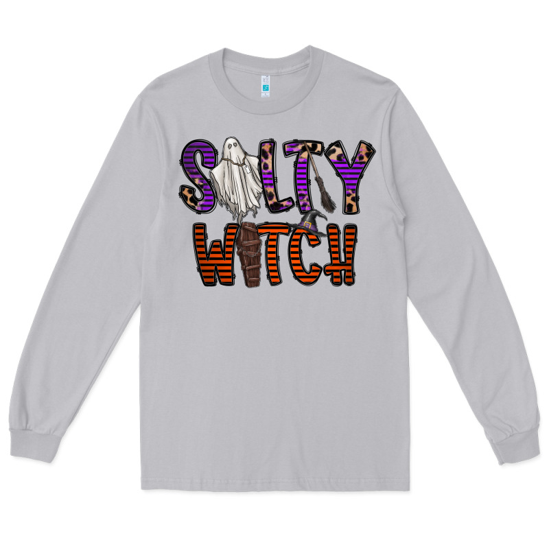 Salty Witch Long Sleeve Tee by CowhideDigitalArt | Teevron