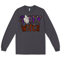 Smoke Salty Witch Long Sleeve Tee - CowhideDigitalArt