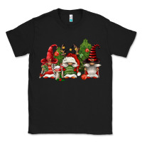Black christmas gnomies Classic Tee - FaDigitalArtStudio