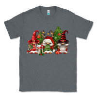 Charcoal Heather christmas gnomies Classic Tee - FaDigitalArtStudio