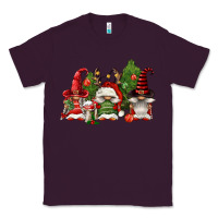 Plum christmas gnomies Classic Tee - FaDigitalArtStudio