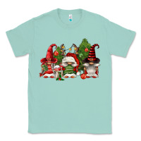 Seafoam christmas gnomies Classic Tee - FaDigitalArtStudio