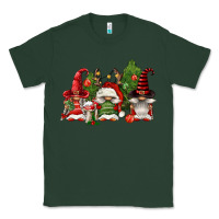 Sports Green christmas gnomies Classic Tee - FaDigitalArtStudio
