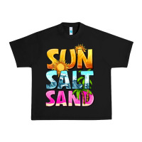 Black sun salt sand Urban Heavy Tee - texasbilliewilder