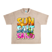 French Oak sun salt sand Urban Heavy Tee - texasbilliewilder