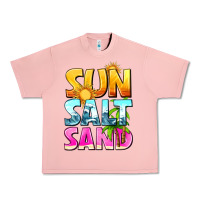 Salmon sun salt sand Urban Heavy Tee - texasbilliewilder