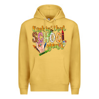 Antique Gold rockin that school year Premium Hoodie - NancyCooperArtShop