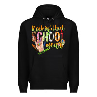 Black rockin that school year Premium Hoodie - NancyCooperArtShop