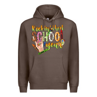 Coffee rockin that school year Premium Hoodie - NancyCooperArtShop