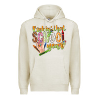 Oatmeal Heather rockin that school year Premium Hoodie - NancyCooperArtShop