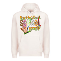 Pale Pink rockin that school year Premium Hoodie - NancyCooperArtShop
