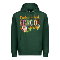 Sports Green rockin that school year Premium Hoodie - NancyCooperArtShop
