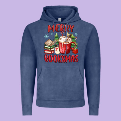 Vintage Hoodie merry booksmas