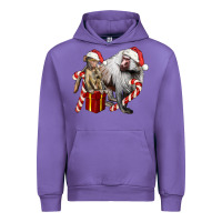 Tulip Christmas Baboon Baby And Mama Urban Hoodie - LillyAllenDesigns