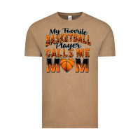 Vintage Coffee my favorite basketball player calls me mom Vintage Tee - Zillion Design Studio