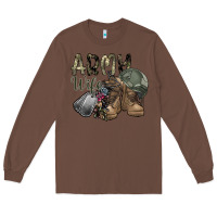Chestnut army wife Long Sleeve Tee - SublimationCraftShop