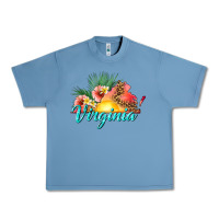 Pebble Blue summer virginia Urban Heavy Tee - texasbilliewilder