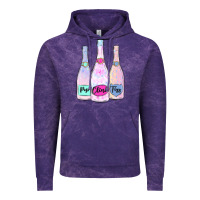 Cloud Purple pop clink fizz champagne bubbly Vintage Hoodie - MaliasSmallBusiness