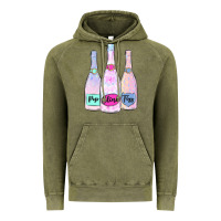 Vintage Olive pop clink fizz champagne bubbly Vintage Hoodie - MaliasSmallBusiness