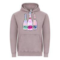 Vintage Zinc pop clink fizz champagne bubbly Vintage Hoodie - MaliasSmallBusiness