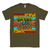 Army Green sweet and sassy Juneteenth Classic Tee - HRA Design Shop