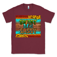 Burgundy sweet and sassy Juneteenth Classic Tee - HRA Design Shop