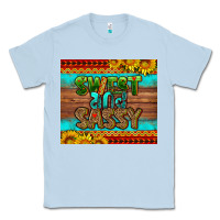 Dusty Blue sweet and sassy Juneteenth Classic Tee - HRA Design Shop