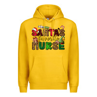 Lemon santas favorite nurse Premium Hoodie - AdoDesignShop