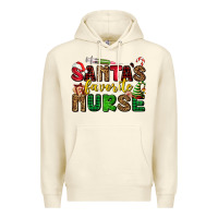 Sandshell santas favorite nurse Premium Hoodie - AdoDesignShop