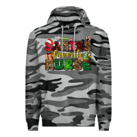 Slate Camo santas favorite nurse Premium Hoodie - AdoDesignShop