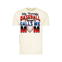 Vintage Arctic my favorite baseball player calls me mom Vintage Tee - Zillion Design Studio