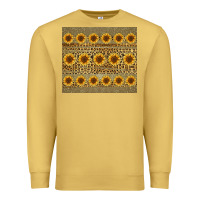 Antique Gold leopard glitter sunflower tumbler Premium Sweatshirt - Jasminsmagicworld