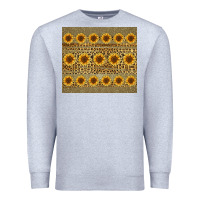Heather Grey leopard glitter sunflower tumbler Premium Sweatshirt - Jasminsmagicworld