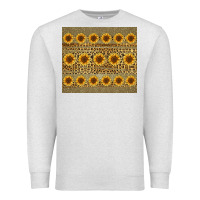 Oatmeal Heather leopard glitter sunflower tumbler Premium Sweatshirt - Jasminsmagicworld