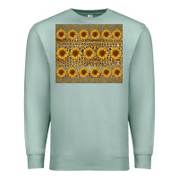 Seafoam leopard glitter sunflower tumbler Premium Sweatshirt - Jasminsmagicworld