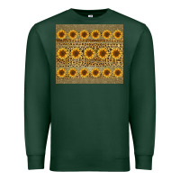 Sports Green leopard glitter sunflower tumbler Premium Sweatshirt - Jasminsmagicworld