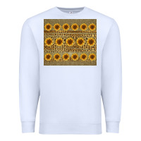 White leopard glitter sunflower tumbler Premium Sweatshirt - Jasminsmagicworld