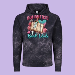 Romantasy Book Club Vintage Hoodie Designed By Maliassmallbusiness