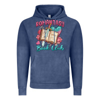 Vintage Denim romantasy book club Vintage Hoodie - MaliasSmallBusiness
