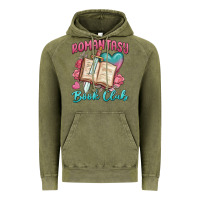 Vintage Olive romantasy book club Vintage Hoodie - MaliasSmallBusiness