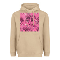 Mushroom breast cancer seamless pattern Heavyweight Hoodie - Jasminsmagicworld