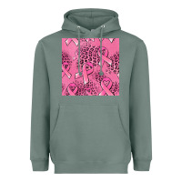 Sage breast cancer seamless pattern Heavyweight Hoodie - Jasminsmagicworld