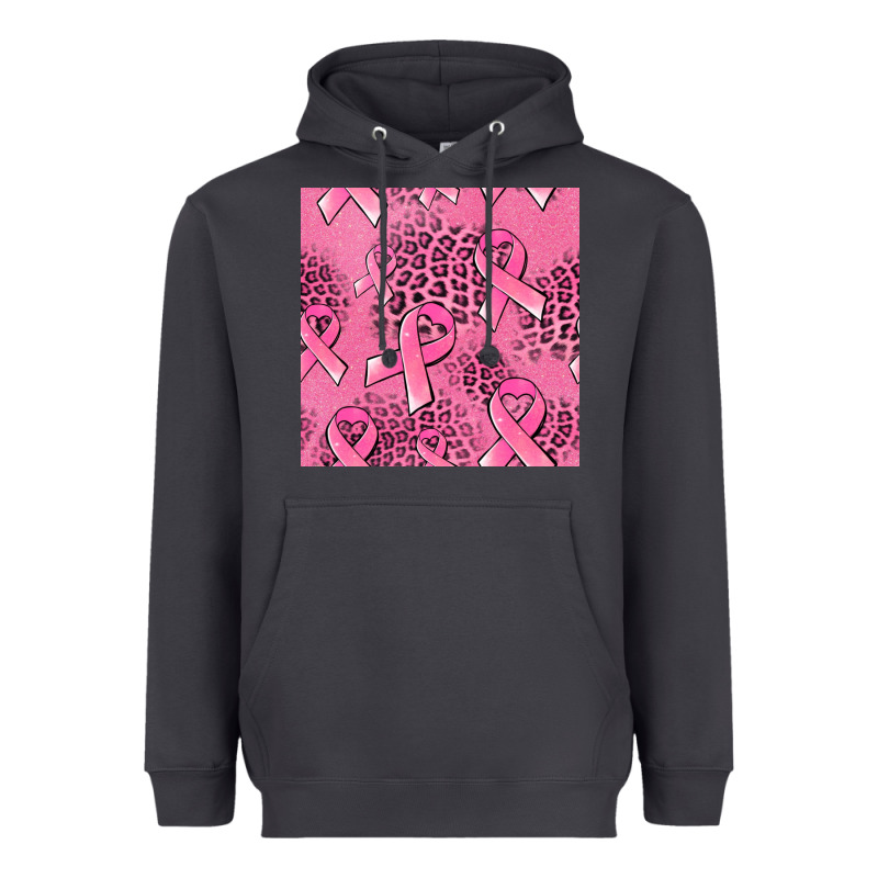 Breast Cancer Seamless Pattern Heavyweight Hoodie by Jasminsmagicworld | Teevron