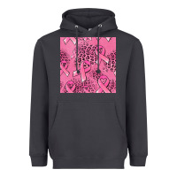 Smoke breast cancer seamless pattern Heavyweight Hoodie - Jasminsmagicworld
