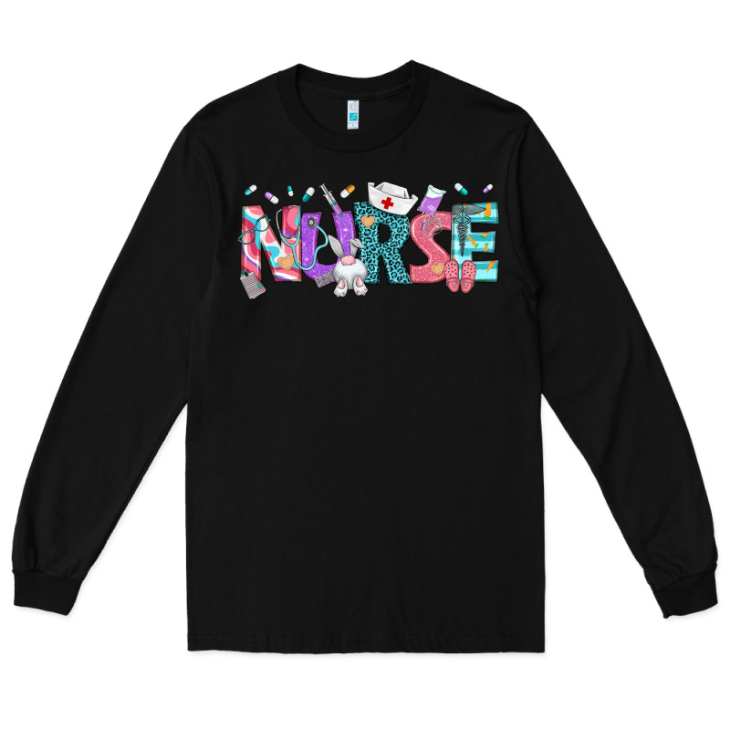 Easter Nurse Easter Day Long Sleeve Tee by Neo Western | Teevron