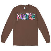 Chestnut Easter Nurse Easter Day Long Sleeve Tee - Neo Western