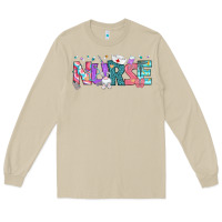 Mushroom Easter Nurse Easter Day Long Sleeve Tee - Neo Western
